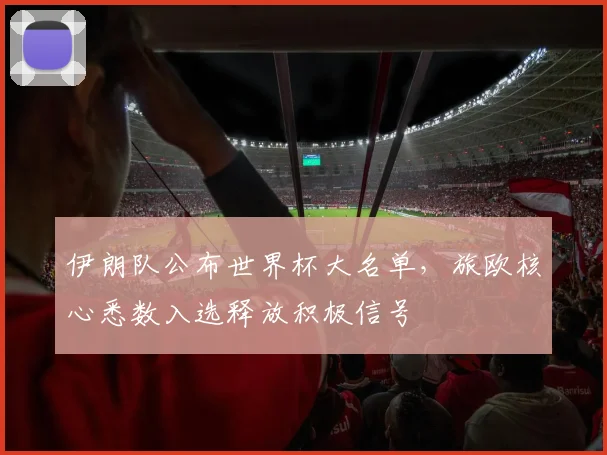 伊朗队公布世界杯大名单,旅欧核心悉数入选释放积极信号 - 搜狐体育推荐